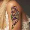 Maquiagem suave escuro bonito puro desejo vento desenho animado coelho menina arco personalizado tatuagem adesivo flor braço