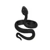 Groothandel mode prachtige open verstelbare ring vintage verzilverde slangenring voor unisex