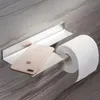 Toilet Paper Roll Paper Holder Stainless Steel Wall-mounted Bathroom Toilet Paper Holder Aluminum Accessories Hanging Type302j