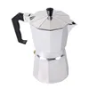 Italiaanse Top Espresso Percolator 1cup 3cup 6cup 9cup 12cup Kookplaat Koffiezetapparaat Achthoekige Huishoudelijke Aluminium Cafeteira C1030199s