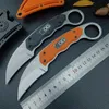 S0 g Claw Karambit Knife Gambit blade 8Cr13mov Plain Blade Outdoor Camping Hunting Self-defense EDC Tactical Knives