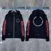 Diseñador cremallera sudaderas con capucha Chaquetas de hombre Diseñador Sudaderas de invierno Corazones Sudadera con capucha Ch Chaqueta de manga larga Abrigo de algodón suelto Sudadera con capucha Hombre Mujer hip hop streetwear ropa