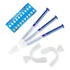 Kit profissional de clareamento dental de marca própria, kit caseiro para clareamento dental, atacado com 3 peças de caneta de clareamento dental, 35% de força cp