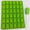 Practical Cute Gummy Bear 50 Cavity Silicone Tray Make Chocolate Candy Ice Jelly Mold DIY Children Cake Tools Whole D0026-1274Q
