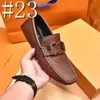 Mocassini in pelle da uomo 89model Scarpe Vendita calda Suola in gomma Slip-on Drive Scarpe da passeggio Scarpe casual formali di marca di lusso per scarpe fannullone da uomo firmate