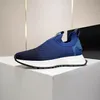 24ss Depart Herren-Sneaker-Schuhe, Turnschuhe mit Gummisohle, gestricktes Kalbsleder, Mesh-Leder, Herrenschuhe mit leichter Sohle, Party, Hochzeit, Rabatt, Skateboard-Walking