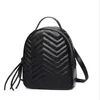 Discount Fashion Top Backpack Classic G Female Sac à dos PU Pu Leather Designer School Bag322X