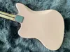 Chinesische E-Gitarre Jazz Pink Farbe Ahornhals 6 Saiten Fen