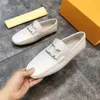 39Model Herrenschuhe Sommer Männer Echte Leder-Laibers Schuhe Brogue Flat atmungsaktives Luxus-Männer-Sneaker Moccasins Designer Heißverkaufsgröße 38-46