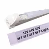 12V 24V 36V 5ft LED -rör Interiör Lätt bar 2ft 3ft 4ft 5ft DC 12 Volt LED -stripljus för sluten lastvagnsbil RV van TR244Z