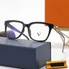 Очки Goggle Дизайнерские солнцезащитные очки Простые очки Оптические без ближнего света Модные 4 цвета Полный кадр Прямоугольные буквы для Man328i