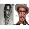lunettes de soleil Johnny Depp Woody Allen oculos de qualité supérieure Marca Rodada oculos moldura Lemtosh Preto frete gratis ou tamanho 2543