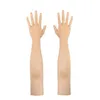 Maschere per feste Guanto realistico in silicone di alto livello realizzato dall'uomo, pelle artificiale femminile Mani finte realistiche Accessori318x