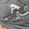 Wool wełszu męskiego z literowym wzorem litera p swatery męskie designerka ekipa szyi bluza dzika