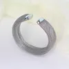 popular style elegant women's bracelets Wholesale of stainless steel mesh bracelets by manufacturers, , Amazon C-shaped fashionable bracelets