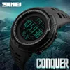 SKMEI Orologi sportivi da uomo di marca Moda Chronos Conto alla rovescia Orologio da uomo digitale impermeabile a LED Orologio militare Relogio Mascul309o