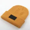 Unisex designer kalotje/nieuwe herfst/winter gebreide muts Warme stijlvolle outdoor casual hoed meerkleurige selectie