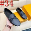 40model Neue Herren-Luxus-Designer-Loafer-Schuhe, Kleid, braune Slip-On-Flache Schuhe, handgefertigte Geschäfts-Fahrschuhe, Hochzeit, Herren-Schuhe, Party-Mocasines