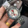 Najwyższej jakości OMG zegarek luksusowe designerskie akcesoria dla mężczyzn i kobiet stalowy zespół Six Igle Multi Funkcjonalna seria Watch Super Men's Round Watch Luksusowy zegarek