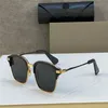 Mens Designer Sunglasses Sun Glasses 142 Full Frame Population Vintage Mirror Lens Gold Color Insisex Antireflection282d