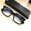 مصمم العلامة التجارية Eyeglass Frame Fashion Retro Optical Glasses Black Eyeglasses Frames for Men Women Myopia Eyewear for Prescription 300Q