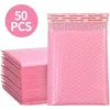 50pcs Foam Envelope Bags Self Seal Mailers Padded Envelopes Bubble Mailing Bag Packages Bag for Gift Packaging Y3294