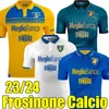 23/24 Frosinone Calcio 4th Soccer Jerseys 2023 2024 Soule Cheddira Mazzitelli Harroui Reinier Home Away Third Fourth Football Shirts Uniforms
