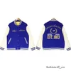 Rhude Mens Varsity Jacket Y2k American Vintage Baseball Letterman Jacket Jacket Womens Broded Coat Disponible dans une variété de styles 985 875