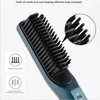 Hair Straighteners Wireless Portable Multifunctional straightener brush electric heat comb curler hair Anti-Scald Fast Heating Brush modeling tool 231208