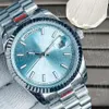 Luksusowy zegarek Projektowanie Tydzień Tydzień Złote Zegarek Automatyczne zegarki 36 mm 41 mm 41 mm ze stali nierdzewnej Paspband Crystal Dial Lumous Waterproof Montres Mouvement Watchbox