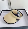 Designer Caps Hats Summer Visor Empty Top Casquette Baseball Cap Mens Women Hat Street Fashion Luxury Bucket Hat 2203252D1718284