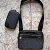 0018 Design Um conjunto elegante de duas peças Mensageiro Postman Bag Adequado para a escolha da moda da vida cotidiana3163