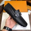 12modèle printemps italien à la main hommes mocassins en cuir style britannique haute qualité mode richelieu chaussures sans lacet à talons bas hommes chaussures habillées