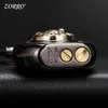 Zorro New Unusual Windproof Kerosene Lighter Can Play Turntable Rocker Arm Automatic Ignition No Gasoline Men's Gift