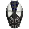 Masques de fête Bane Masque Cosplay Masque Le Chevalier Noir Cosplay Taille Adulte Casque Halloween Fête Cosplay Horreur Prop Film Horreur Mask305W