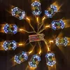 Lumières Led à huile pour mosquée, Festival du Ramadan, lanterne à cordes Eid Mubarak, événement musulman islamique, décoration de maison, 307x