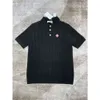 Casablanca Designer Col Polo Perle Boutonnée Chemise Tricotée À Manches Courtes T-Shirts Hauts Casablanc Tees