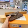 M69431 WALLET CARD HOLDER RECTO VERSO Designer Leather Fashion Womens Mini Zippy Organizer Wallet Coin Purse Bag Belt Charm Key Pouch Emed Purses