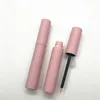 20/50/100pcs 10ml tubos de brilho labial rosa garrafa labial vazio delineador rímel recipiente cosmético embalagem248b