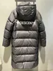 Men's Down Parkas Descente Winter Men's Classic Long Warm and Windproof Goose Down Jacket