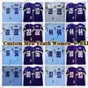 Custom 75th Retro 53 Mick Tingelhoff 1968 Football Jerseys 10 Fran Tarkenton 22 Paul Krause 44 Chuck Foreman 56 Chris Doleman 80 Cris Carter 81 Carl Eller Randle