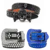Men Women Bb Simon Belt Luxury Designer Belt Retro Needle Buckle BeltS 20 Color Crystal diamond 2024