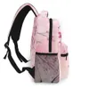 Style sac à dos Boy adolescents Sacpinière de pépinière sac à printemps branche cerise fleur de retour aux sacs254v