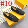 34 Model Men Muis de créateur décontracté en cuir Muisseurs d'été Flats d'été Slip-on Mocasins Hombres Hombres Automne Soft Drive Shoes Outdoor Taille 46