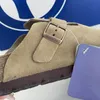 Kadın Ayakkabı Tasarımcı Spor ayakkabıları yün terlik rahat ayakkabılar lüks terlikler düz deri favori plaj sandaletleri Buckley Shearling Ramses Boston Kış