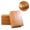 Yoga Blocks Bamboo Yoga Blocks Bricks Solid Wood Yoga Block Foam Roller Lightweight Sports Fitness Workout Gymnastics Training Brick 231208