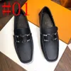 12model 2024 Herenmode Luxe Merk Casual Split Lederen Designer Loafers Man Business Wave Lederen Tessel Mocassins Schoenen 38-46