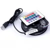 5V USB LED -strip ljus 1m 2m 3m 4m 5m varm vit RGB 2835 TV Bakgrund Belysning Decoracion Fairy Lights 3 Key Control290x