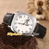 40mm Historiques American 1921 82035 Orologio automatico da uomo 82035 000G-B735 Quadrante bianco Cassa in acciaio Cinturino in pelle nera Orologi da uomo 237U