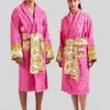 Italie Bath Robe Brand Sweatshirts Mens Womens Cardigans Designer Bathrobe Couleur Couleur de couple luxueux Paintes de couple